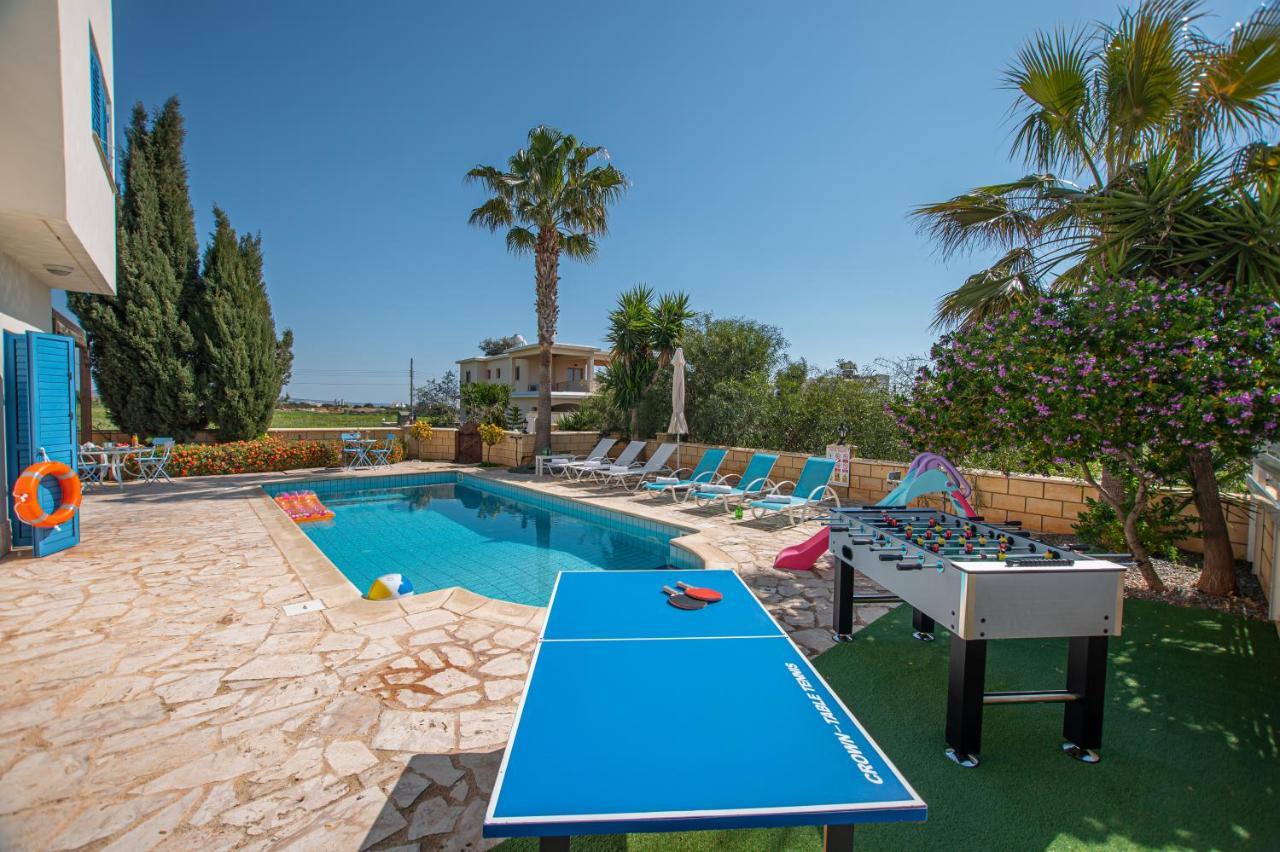 Ayia Napa Blue Villa Ngoại thất bức ảnh